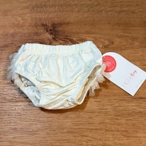 Cream Ruffle Bloomers